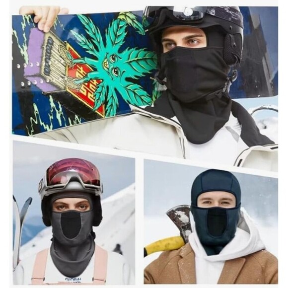 Saitag Balaclava Warm Face Mask for Cold Weather Winter Ski Snowboard Fishing - Picture 6 of 8